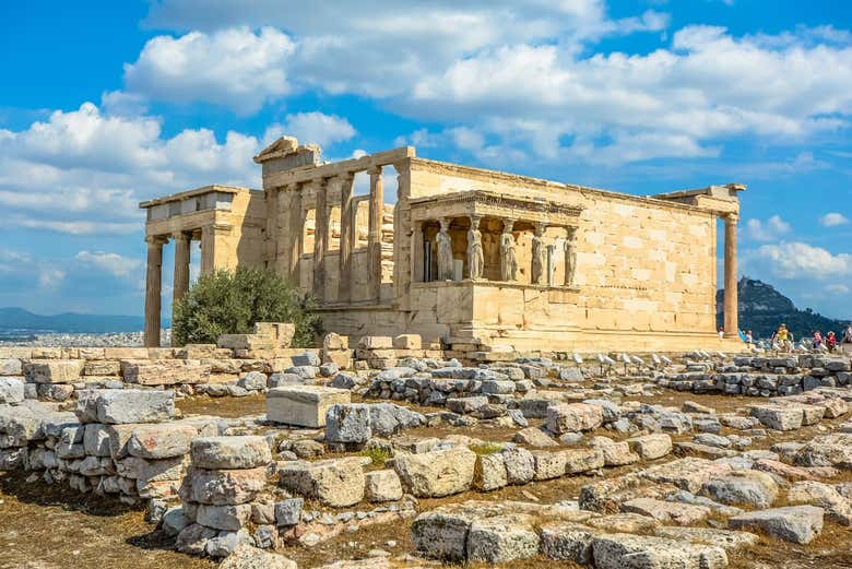 Cariatides de la Acrópolis de Atenas