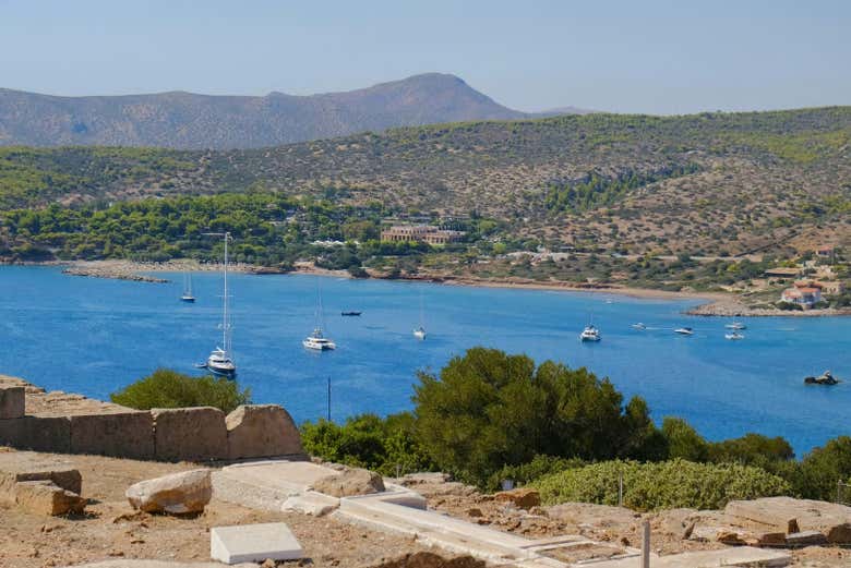 Mar Egeo desde el Cabo Sunión