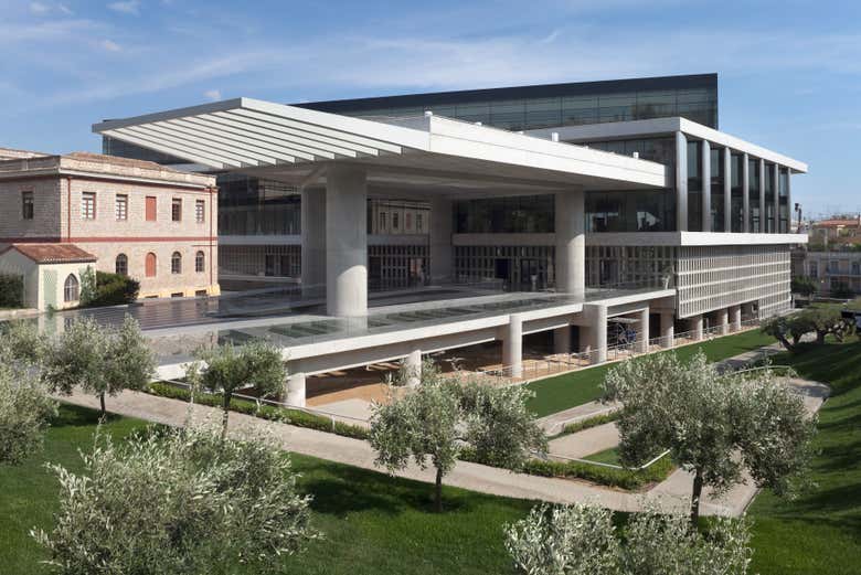 Exterior of the Acropolis Museum