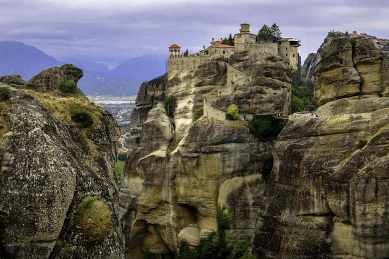 Scorcio del Monastero di Meteora