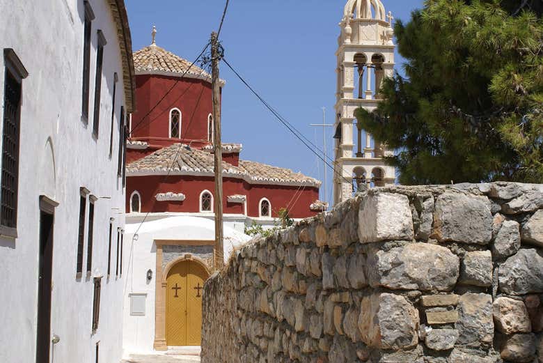 Iglesia ortodoxa en Hidra