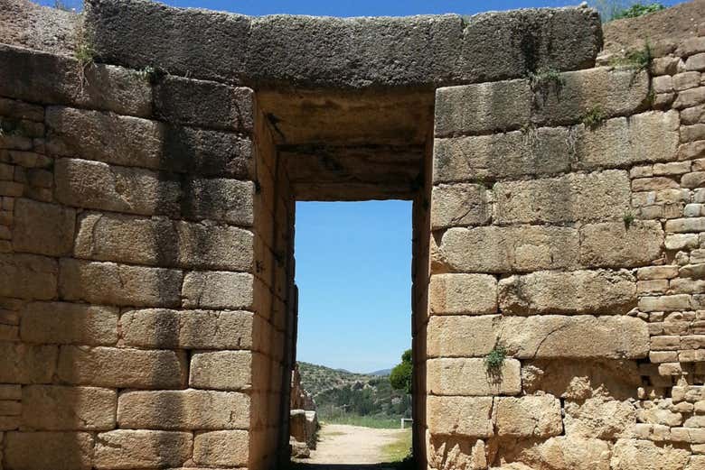 Las ruinas de Micenas