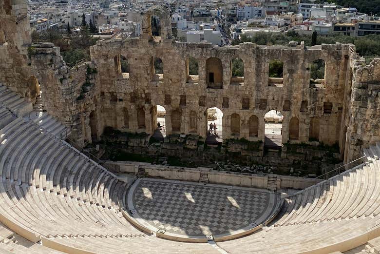 L'Odeon di Erode Attico ad Atene