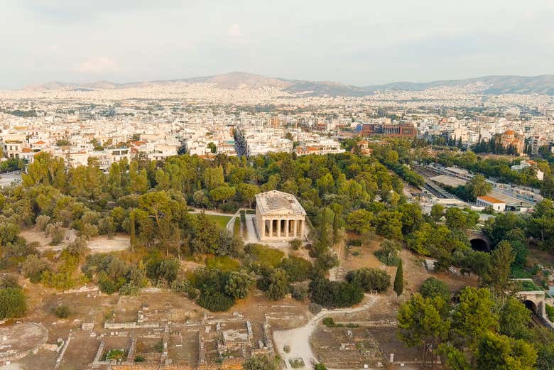 Travel back in time in the Ancient Agora of Athens