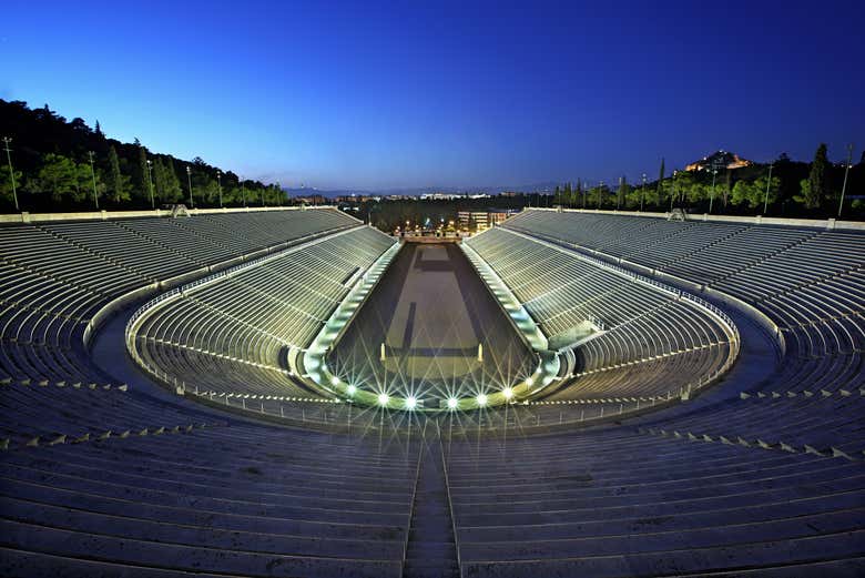 Passaremos pelo estádio Panatenaico