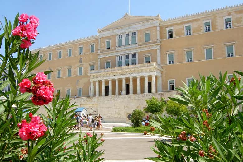 Le Parlement grec sur la place Syntagma