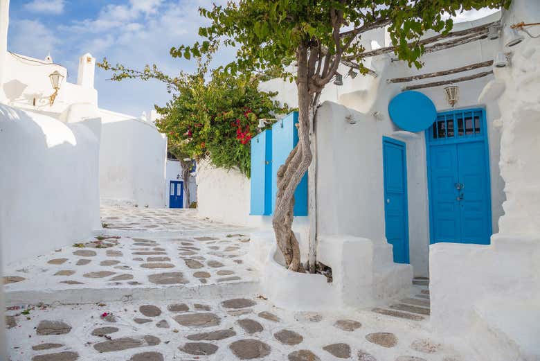 Passeando por Mykonos