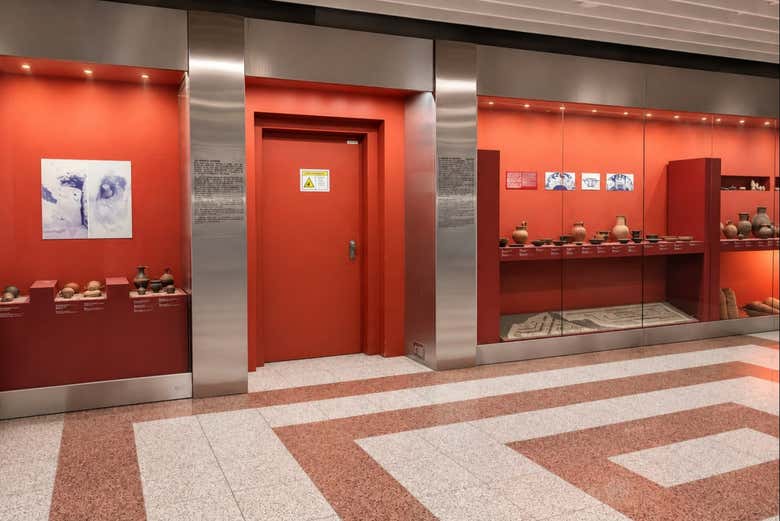 El metro de Atenas es un verdadero museo