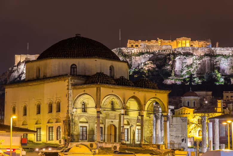 Mezquita Tzistarakis, en la Plaza Monastirakis