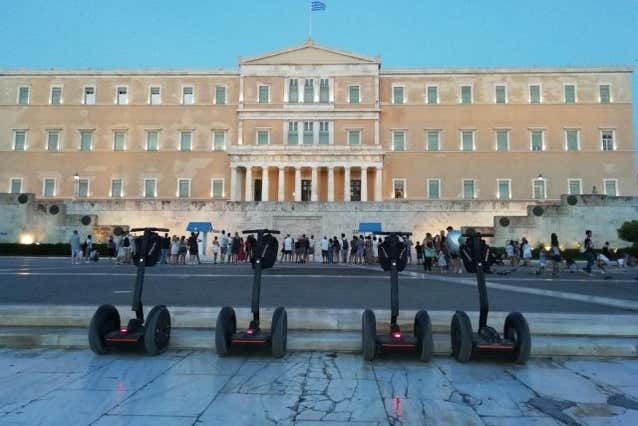 Segways na Praça Sintagma
