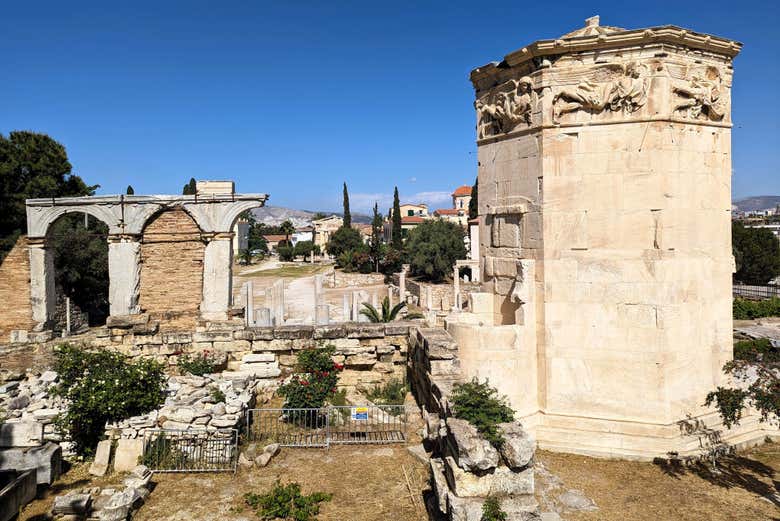 Antiche rovine dell'Agorà