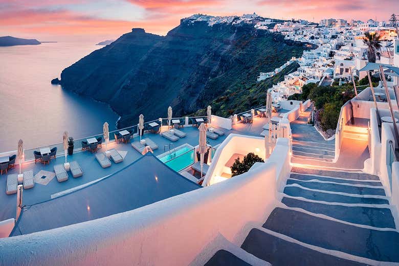 Tramonto a Santorini