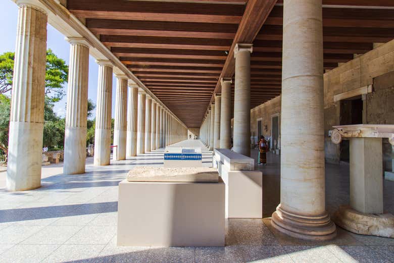 La Stoa di Attalo, sede del Museo dell'Agorà
