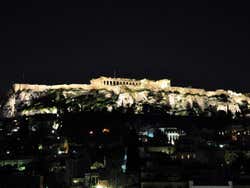 Acropolis at dusk
