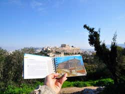 Filopappou Hil, views of Athens