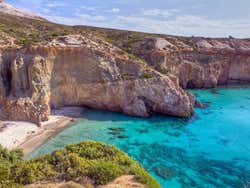 Tsigrado beach, Milos