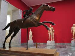 National Archaeological Museum, horse and jockey