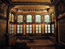 Benaki Museum, room beautifully decorated