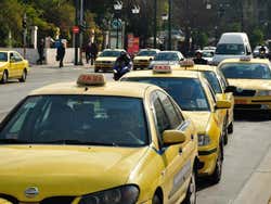 Taxis in Athens