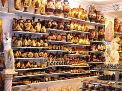 Souvenir shop in Adrianou Street