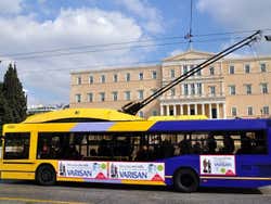 Trolleybus in Athens