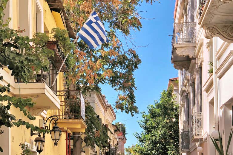 Parcourez les rues d'Athènes