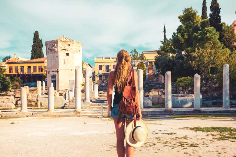 In visita all'Antica Agorà