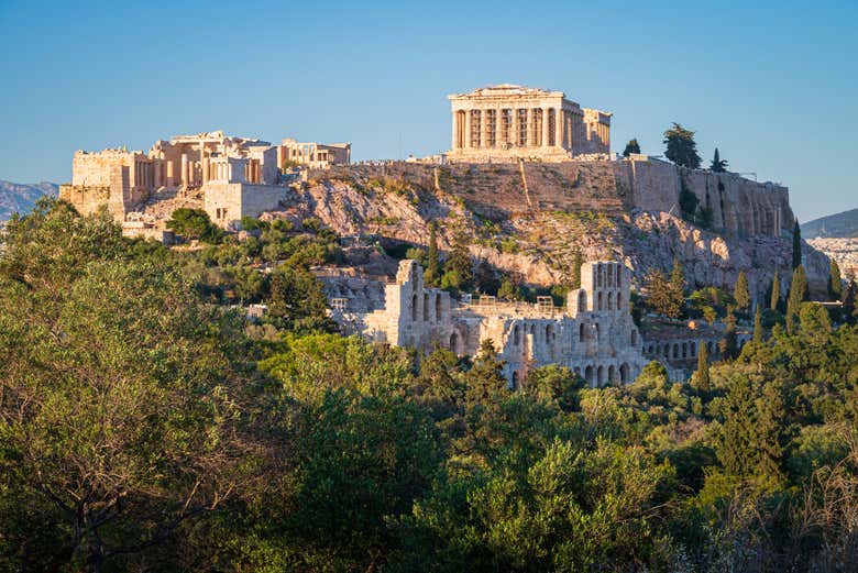 Vista panoramica sull'Acropoli