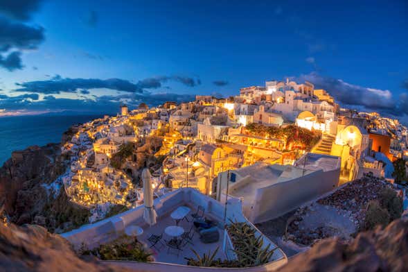 Santorini e Milos em 5 dias