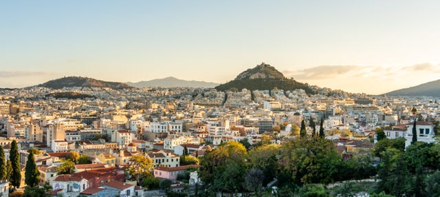 Senderismo por las colinas de Atenas