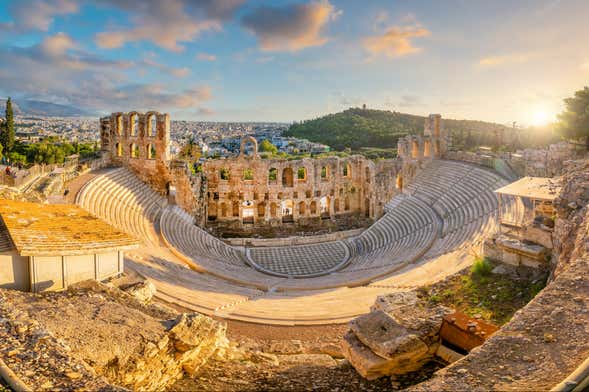 Tour di Atene e visita all'Acropoli in italiano