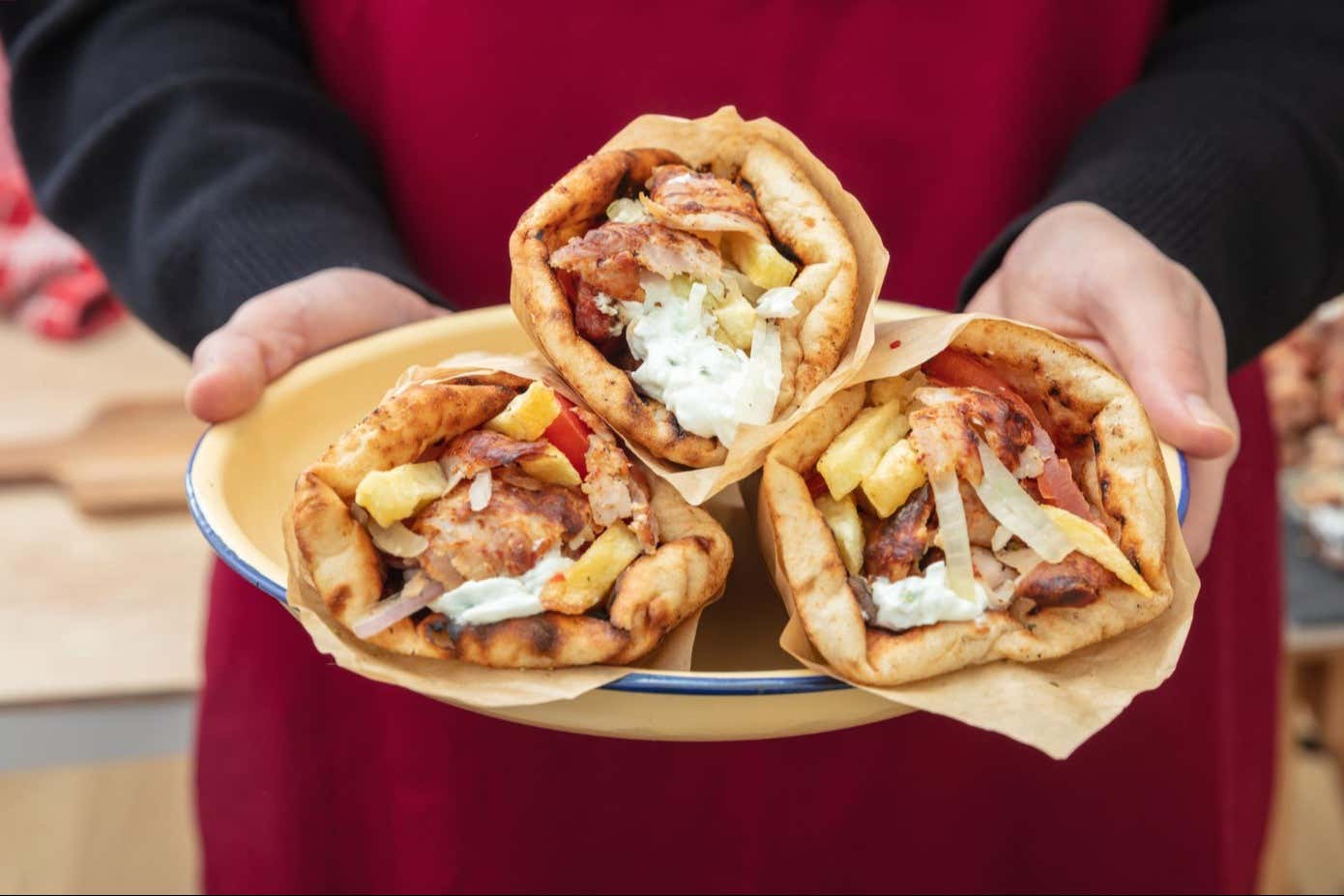 Tour gastronômico por Atenas
