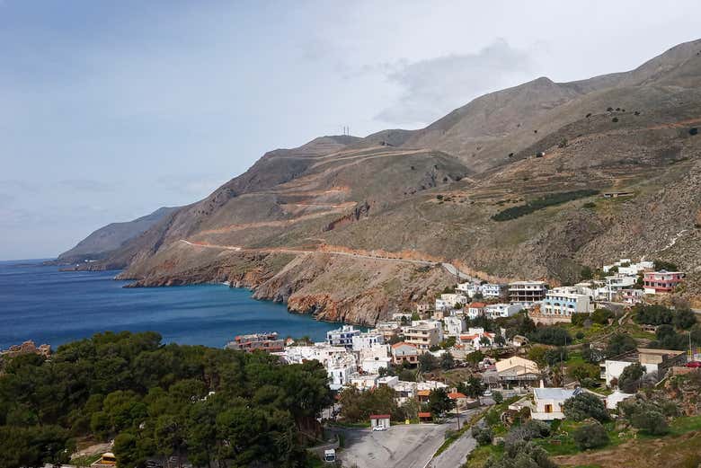 Panorámica de Sfakia