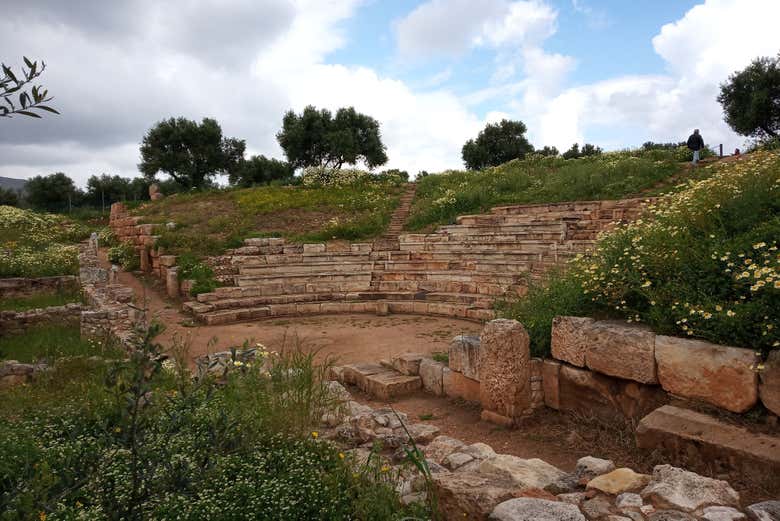 Ruinas del teatro de Aptera