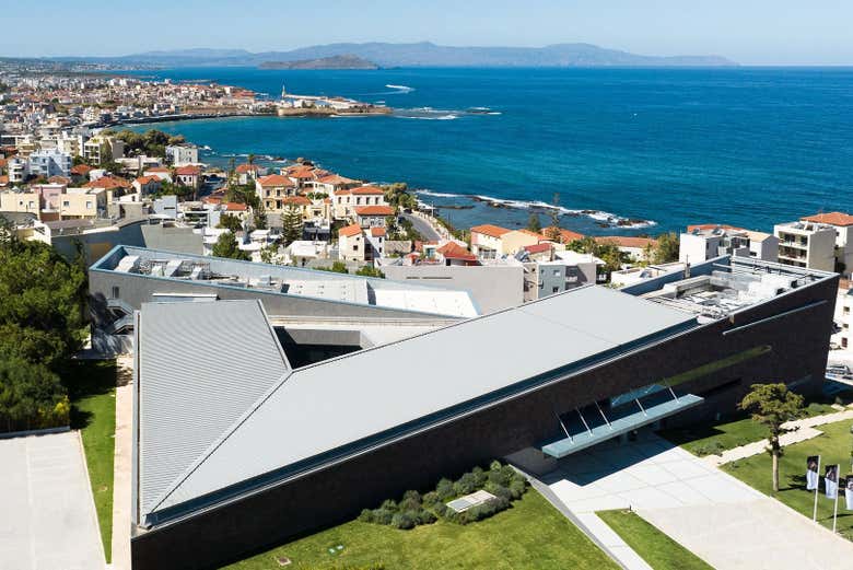 Vista aérea del Museo Arqueológico de La Canea