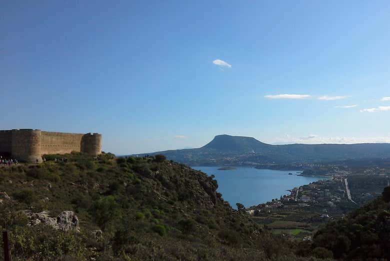 Vista desde la fortaleza Koules