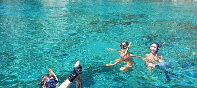 Snorkel en la costa de Canea