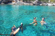 Snorkel en la costa de Canea