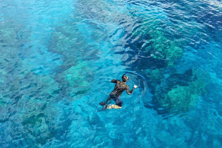 Faites du snorkeling