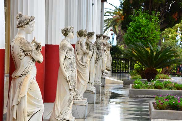 Tour por Corfú, Palacio de Achilleion y Kanoni para cruceros