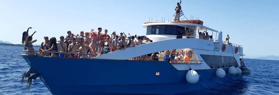 Boat tours in Corfu