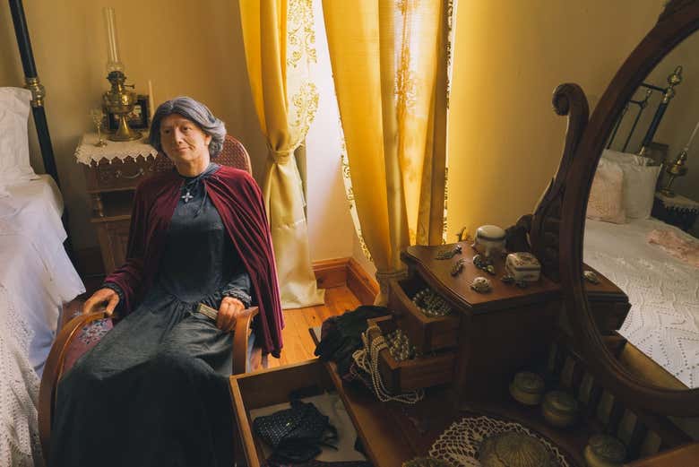 One of the bedrooms