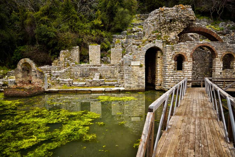 Ruins in the Butrinto national park