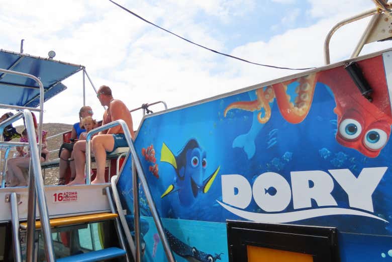 Enjoy a beautiful day on the Dory boat