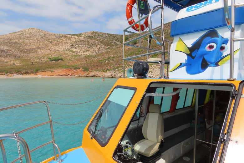 Stop along the way to enjoy the fresh waters in Kos