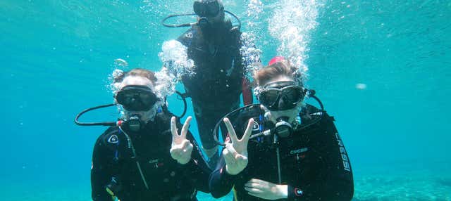 Bautismo de buceo en Agia Pelagia