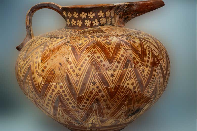 Check out ancient Minoan ceramics