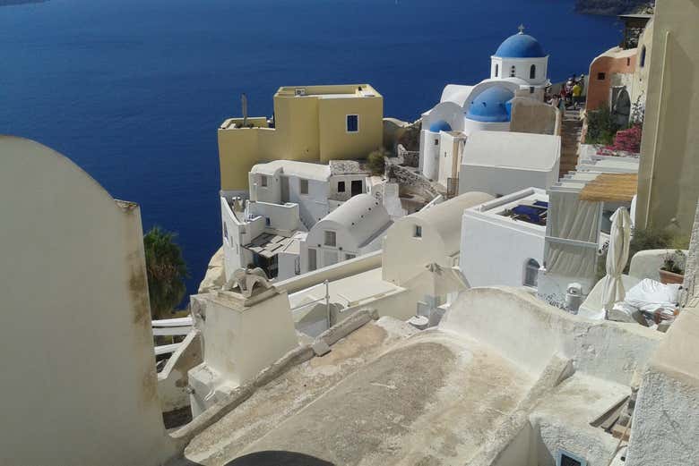 Visite de l'île de Santorin