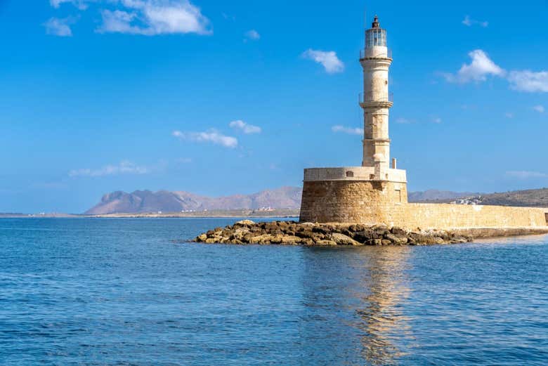 El faro en Canea