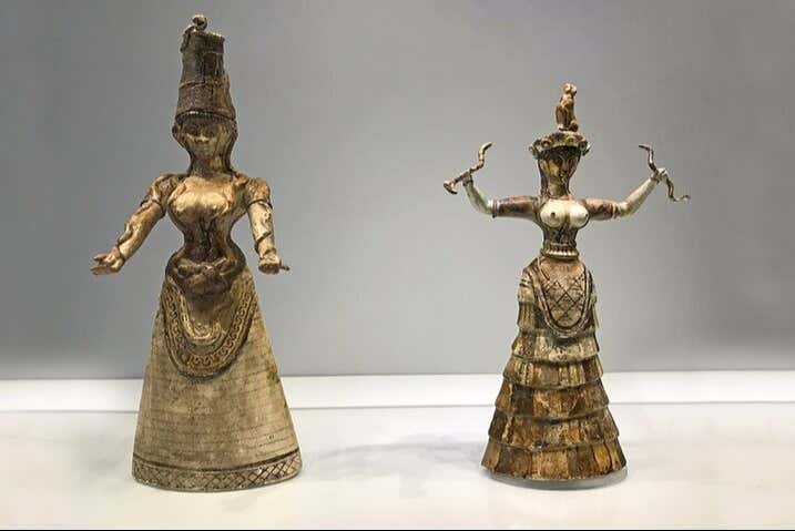 Figuras de la civilización minoica